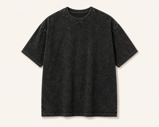 Hair Like Wool Acid Wash Tee