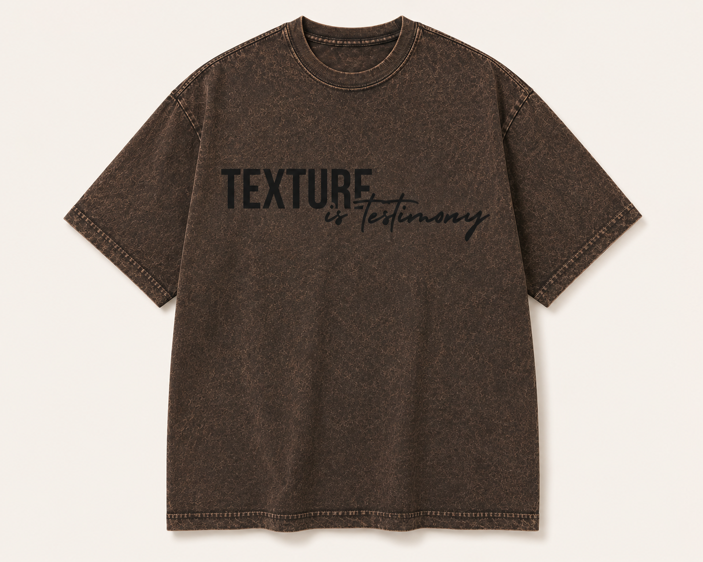 Texture Is Testimony Tee