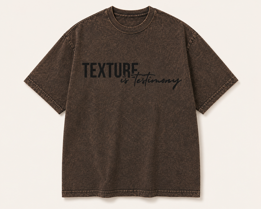 Texture Is Testimony Tee