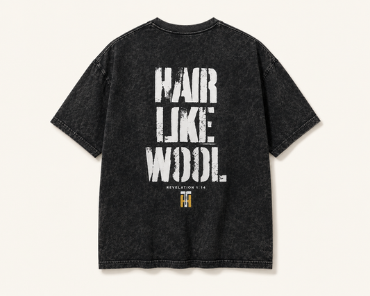 Hair Like Wool Acid Wash Tee